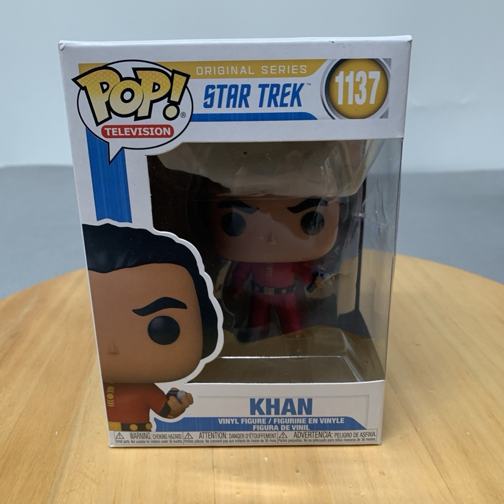 NEW IN BOX Funko Pop! #1137 KAHN - Original Star Trek Vinyl Figure